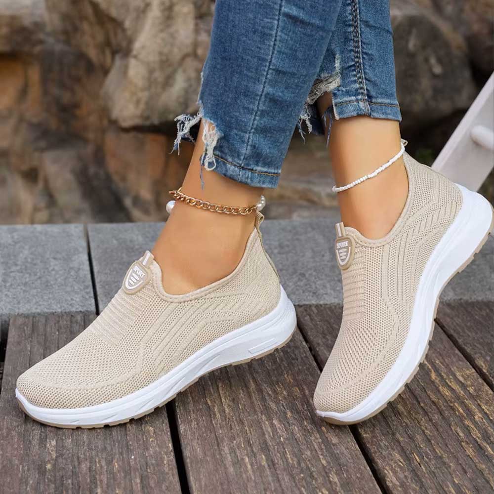 Basket à enfiler femme - 38 / Bisque