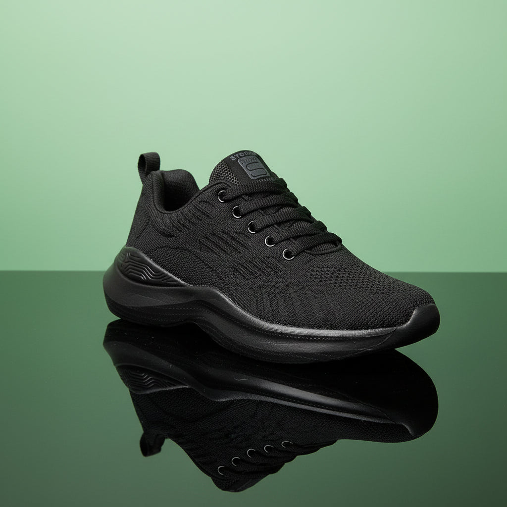 Basket a memoire de forme femme - 35 / Noir