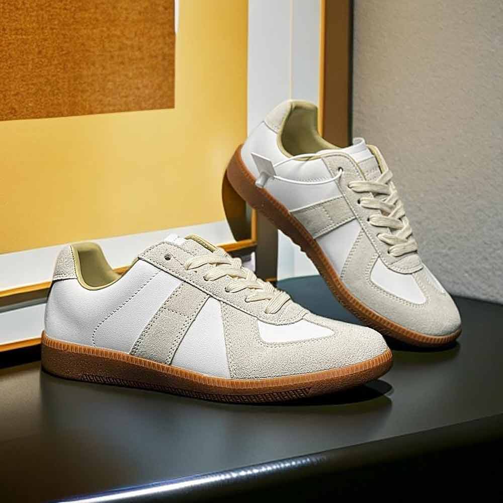 Basket femme rétro - 36 / Blanc
