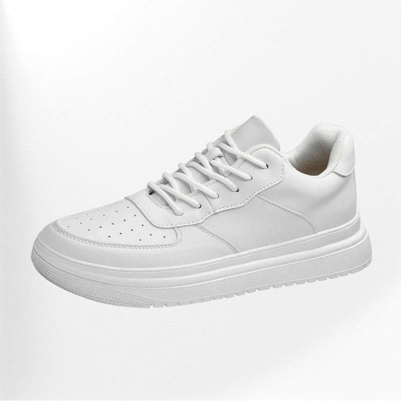 Basket blanc cuir homme - 38 / Blanc