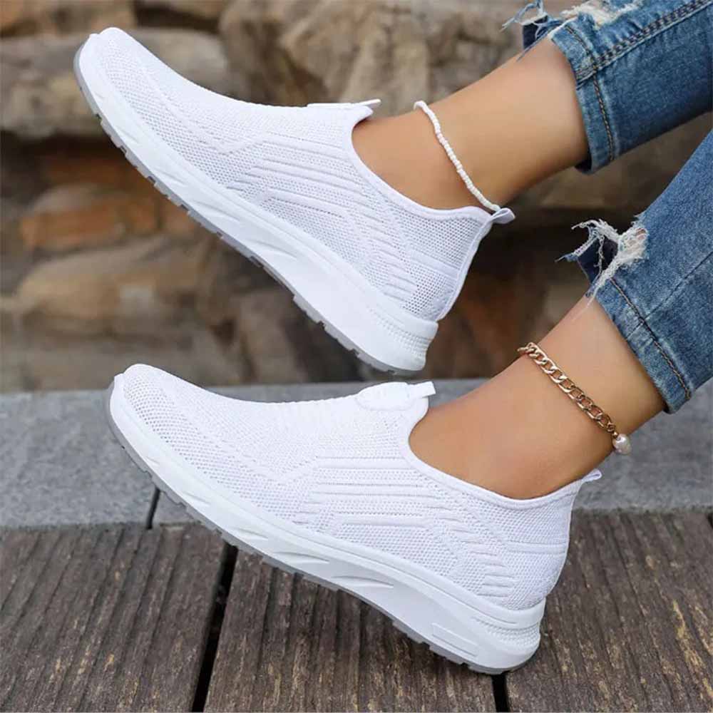 Basket à enfiler femme - 36 / Blanc