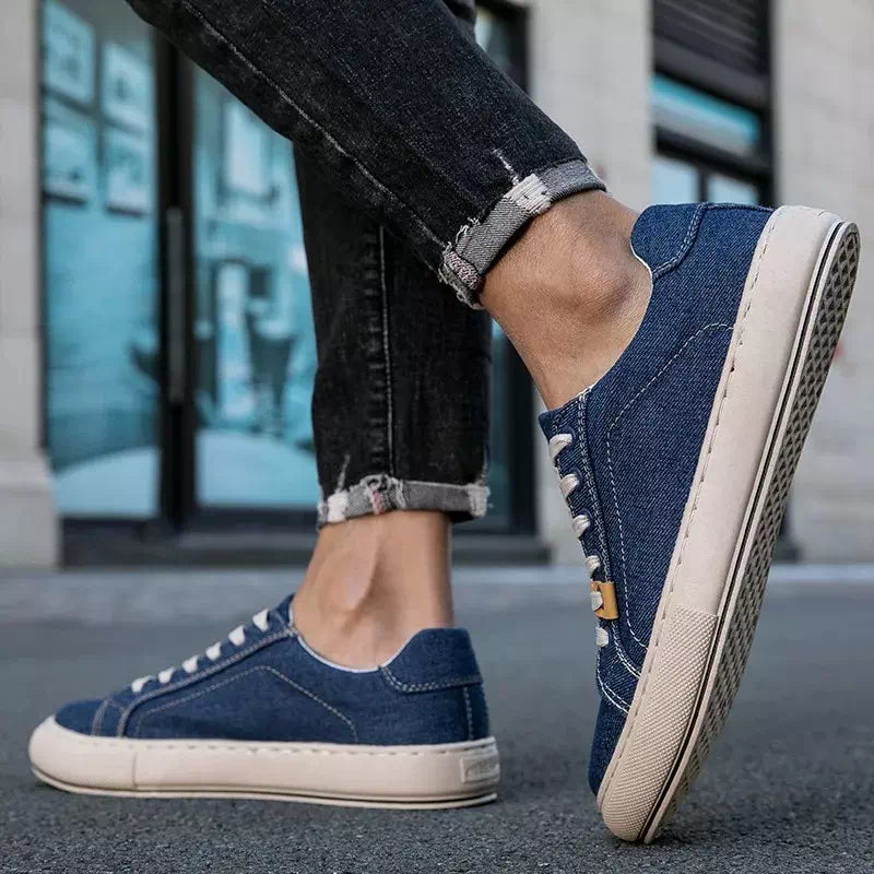 Basket homme bleu - 37 / Bleu