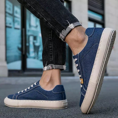 Basket homme bleu - 37 / Bleu