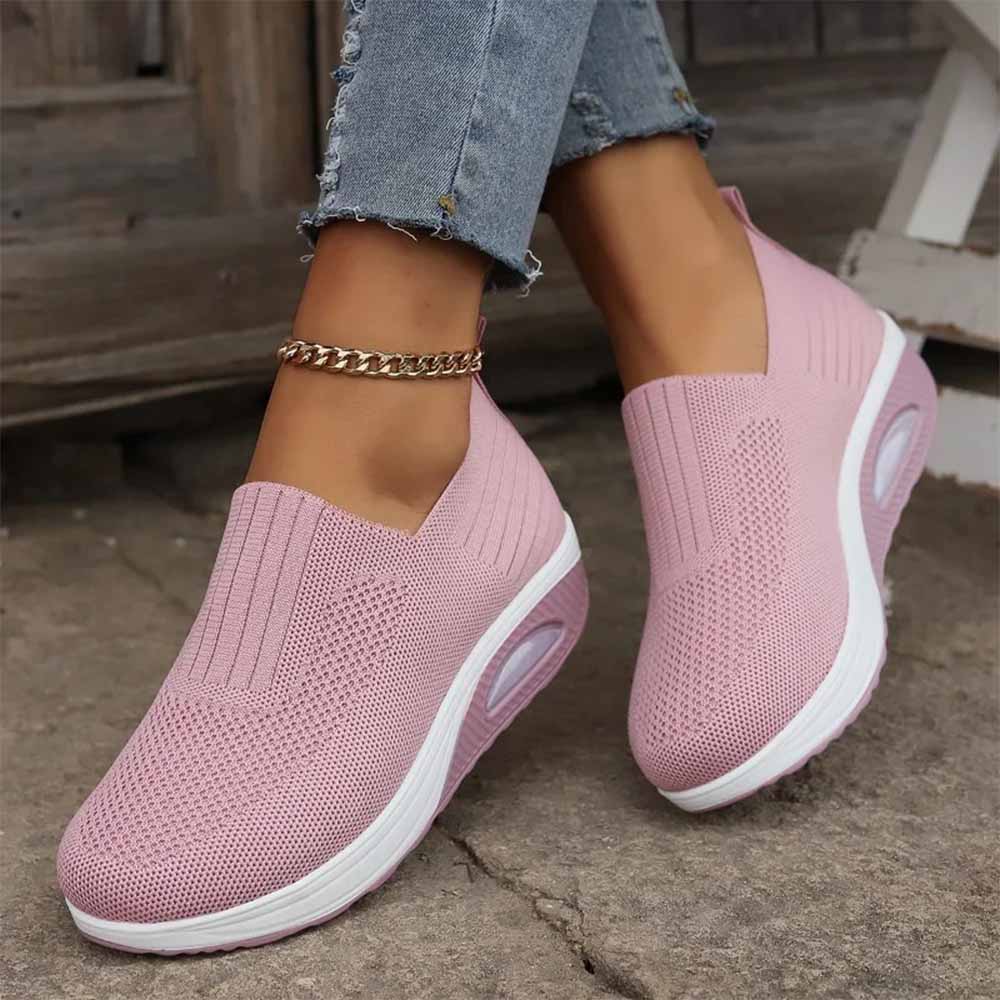 Basket respirante femme - 36 / Rose