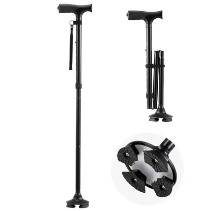 Canne de Marche Quadripode Pliable - Image 11