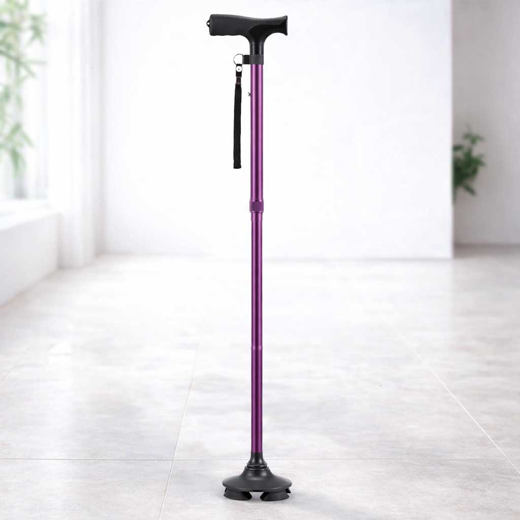Canne de Marche Quadripode Pliable - Image 17