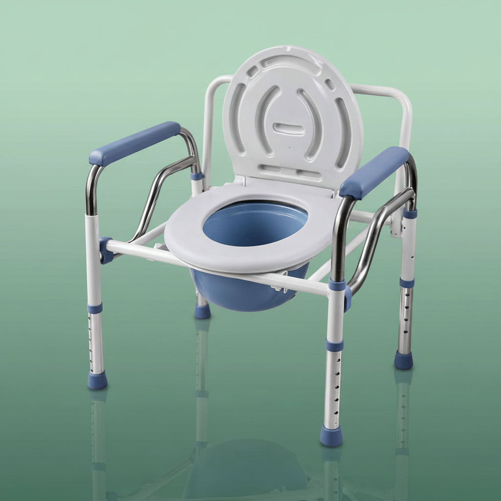 Chaise Percée de Toilette Pliable - Default Title