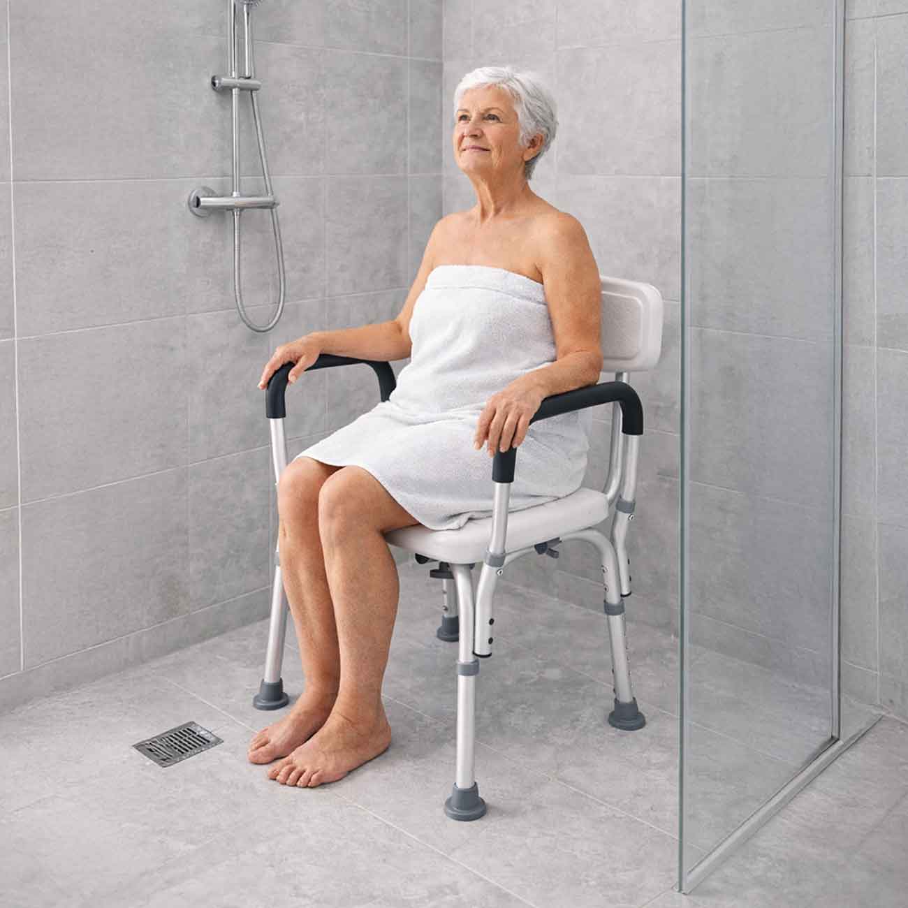 Chaise de Douche Senior Ajustable - Image 2