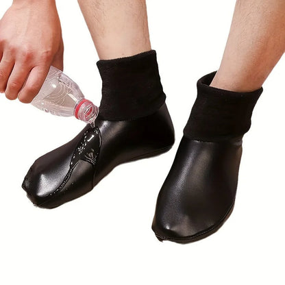 Chaussette cuir - 39 / Noir