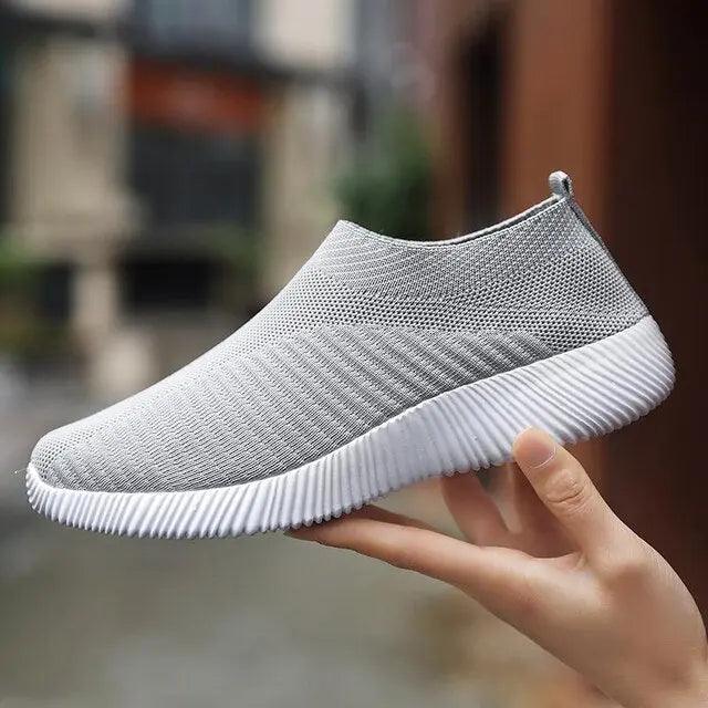 Chaussures Randonnée Orthopédiques Femme – Semelle Épaisse 3-4 Cm, Coussin D'Air, Respirantes – Confort Toute La Journée