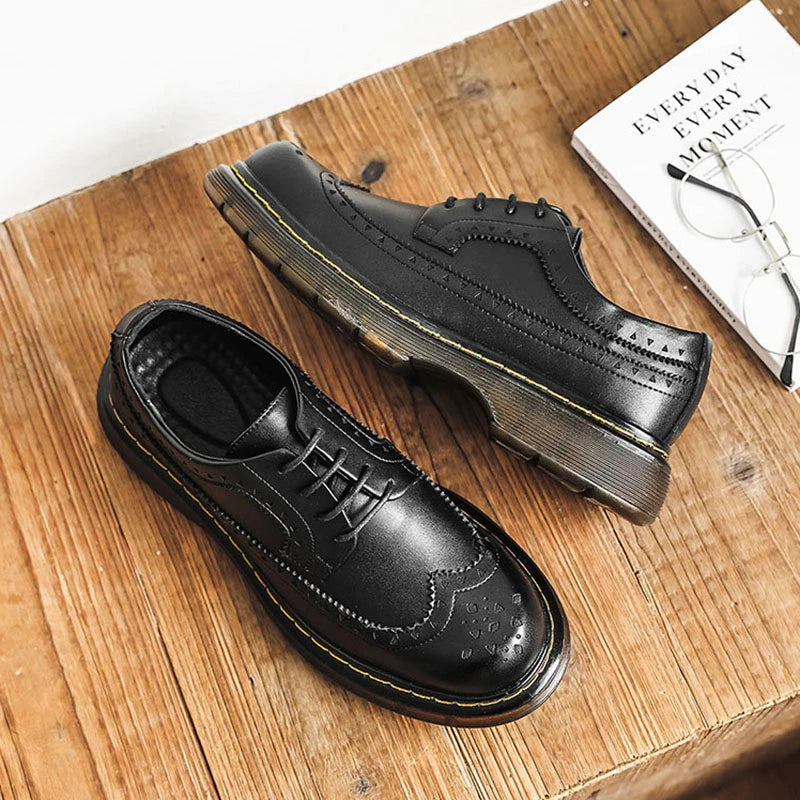 Chaussures en cuir de luxe pour hommes - Pietro