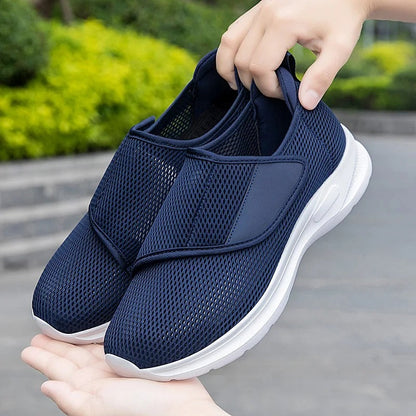 Chaussures pour les pieds larges et gonflés pour homme - 38 / Black