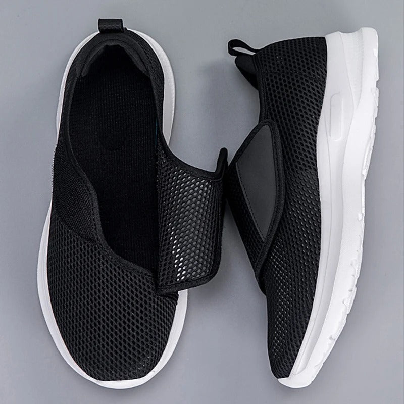 Chaussures pour les pieds larges et gonflés pour homme - 37 / MidnightBlue