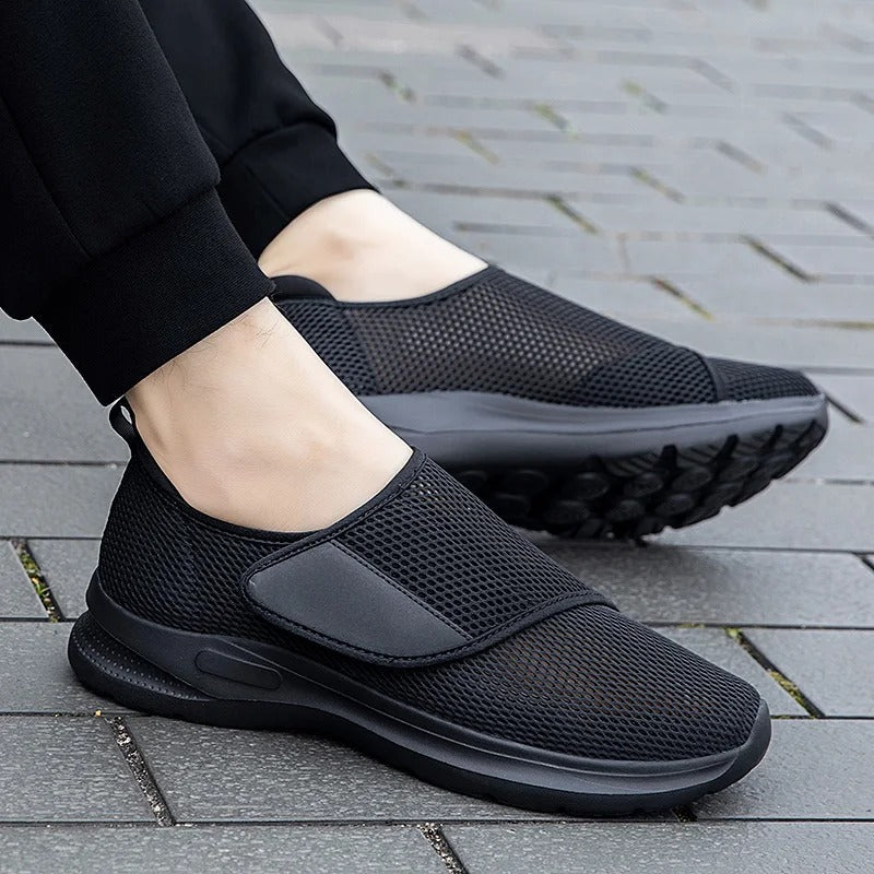 Chaussures pour les pieds larges et gonflés pour homme - 36 / MidnightBlue