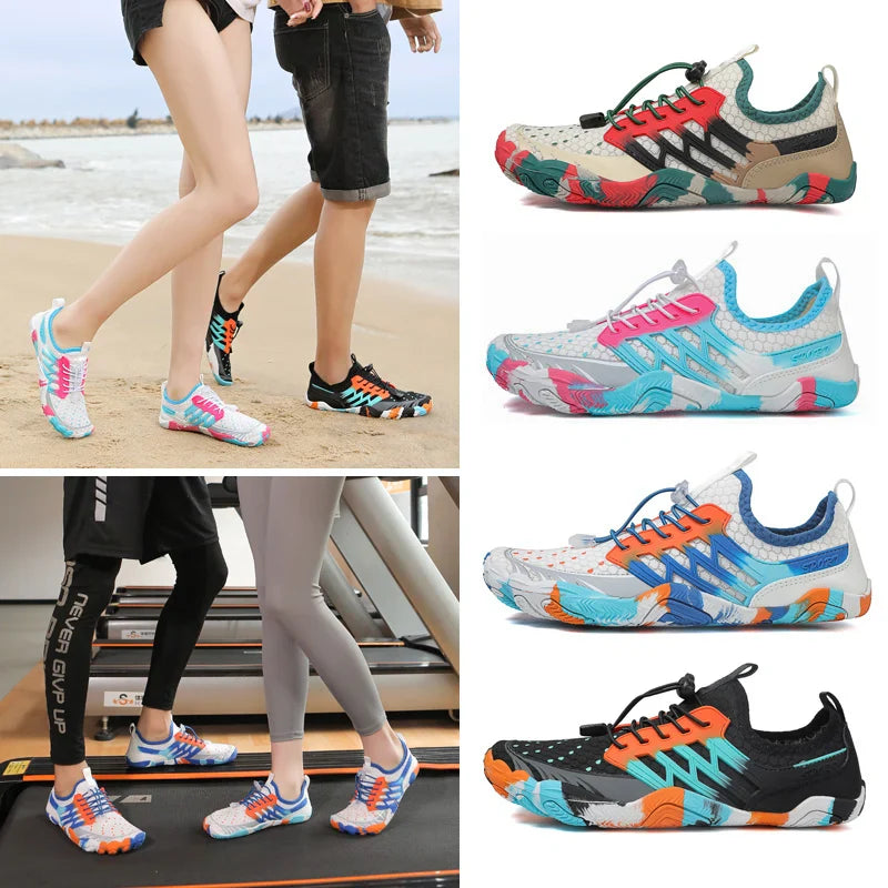Chaussures aquatiques de Randonnée pour Homme et Femme - Confort Orthopédique