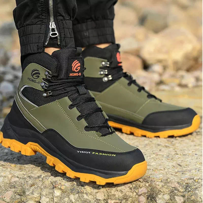 Chaussures hautes pour hommes - 36 / Olive