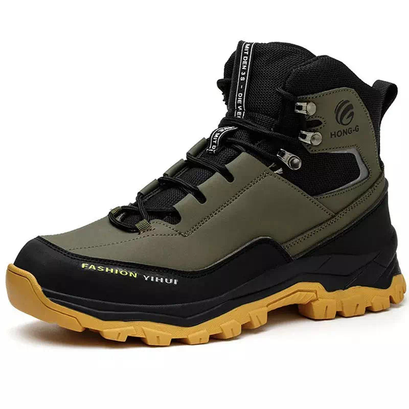 Chaussures hautes pour hommes - 37 / Olive