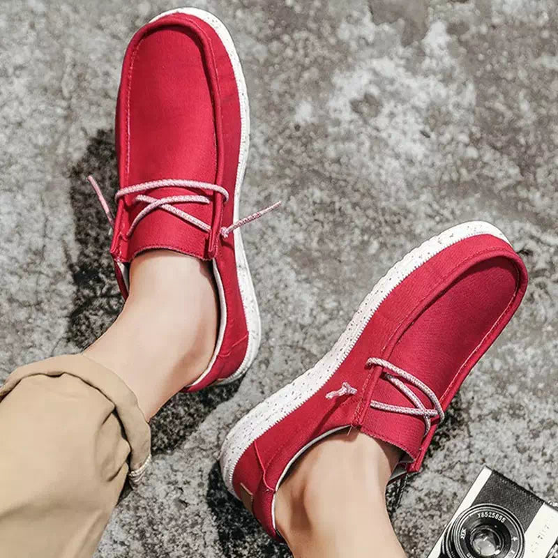 Chaussures orthopédiques adaptés aux pieds larges - 42 / Red