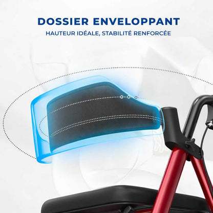 Déambulateur Rollator Tout-Terrain