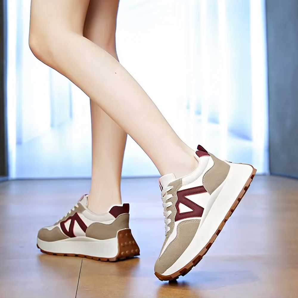 Grosses baskets pour femmes - Argent / 41