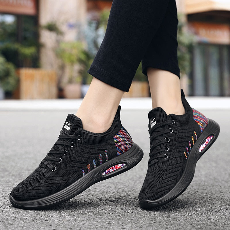 Orthopedic sports shoes with platform for women - Almaz