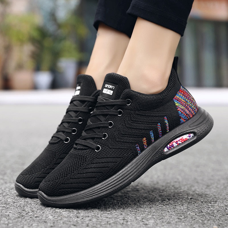 Orthopedic sports shoes with platform for women - Almaz