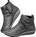 Women's Solid Color Fall and Winter Orthopedic Shoes - Krisy