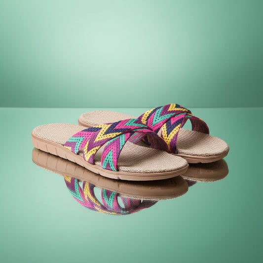 Tongs orthopediques en style cordage