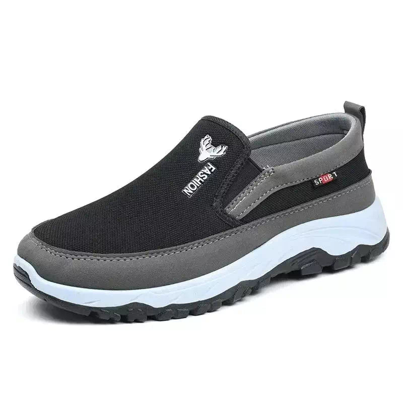 Mocassin orthopédique de ville pour les seniors - 36 / Black