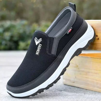 Mocassin orthopédique de ville pour les seniors - 38 / Black