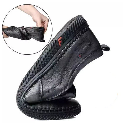 Mocassin orthopédique pour les seniors - 37 / Black