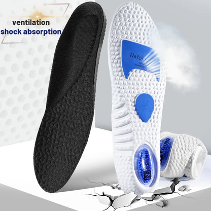 Semelles orthopédiques absorbant les chocs et respirantes