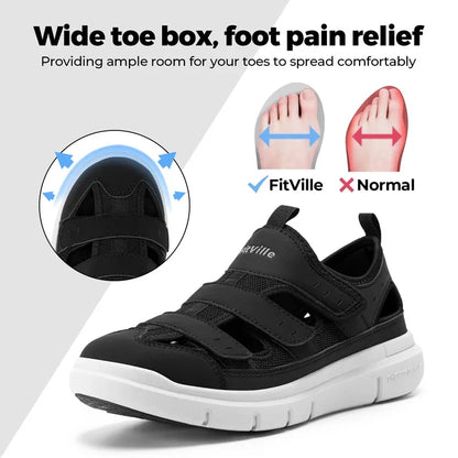 Sandales Orthopédiques Homme – Édition Active | Maintien parfait - Marron / 49