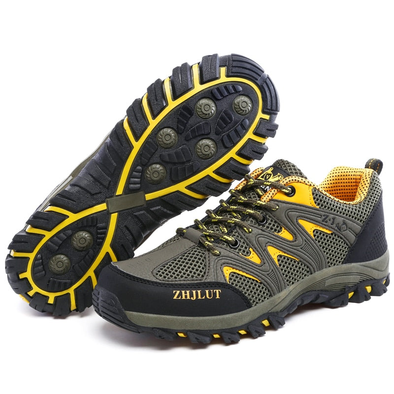 Mountain Fashion Mesh Breathable Hiking Shoes for Men and Women - Warm