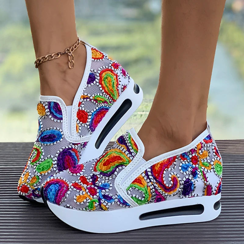 Basket orthopédique femme - Sneakers légères en mesh respirant