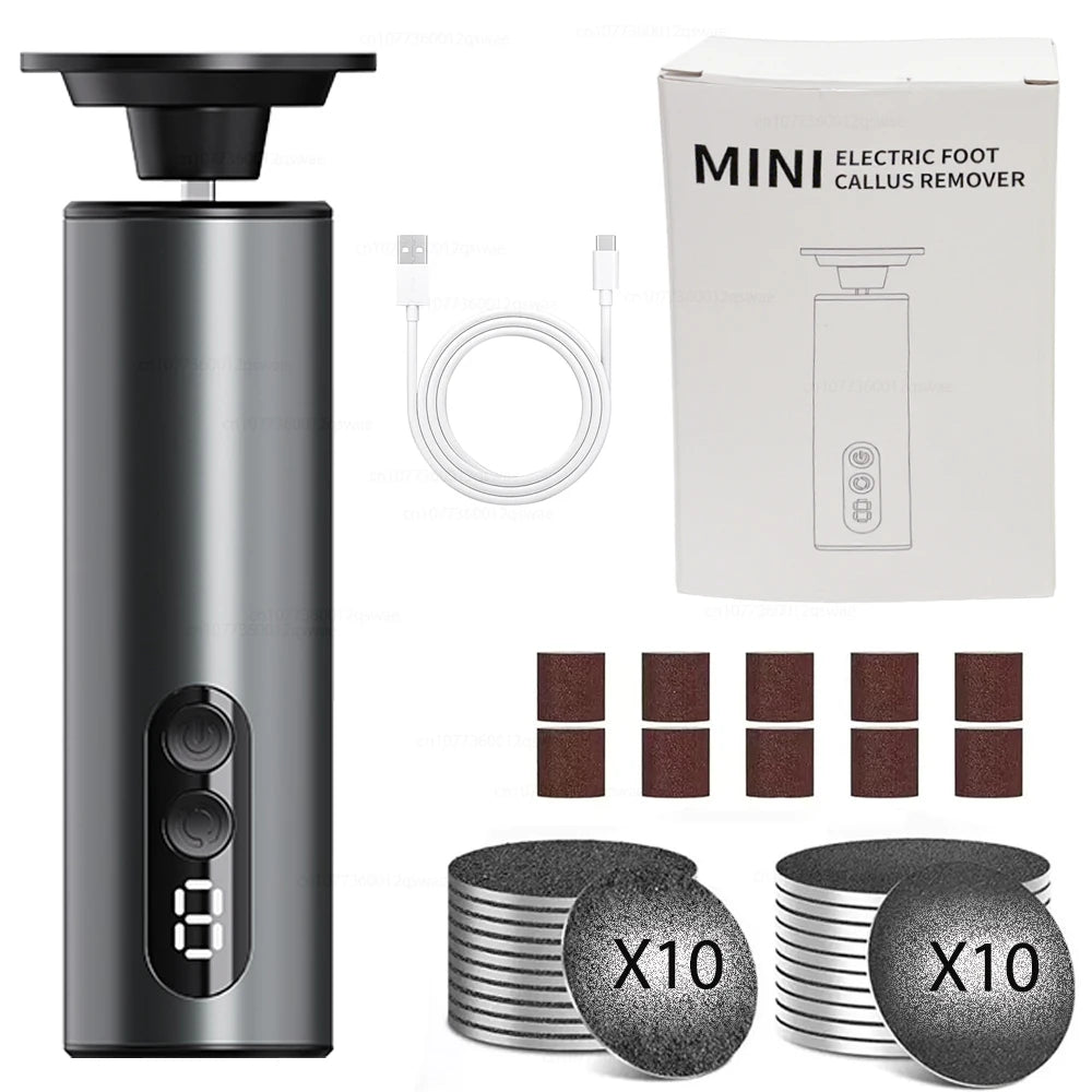 Râpe à pied électrique - Outil rechargeable pour éliminer les callosités - Image 8