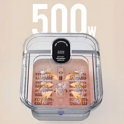 Bain de pied - Bassin pliable électrique avec massage et chauffage