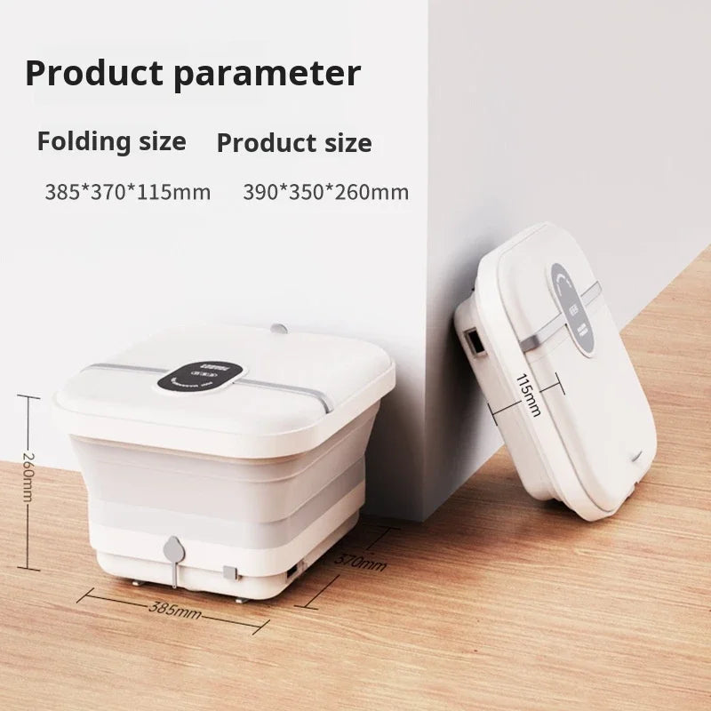 Bain de pied - Bassin pliable électrique avec massage et chauffage