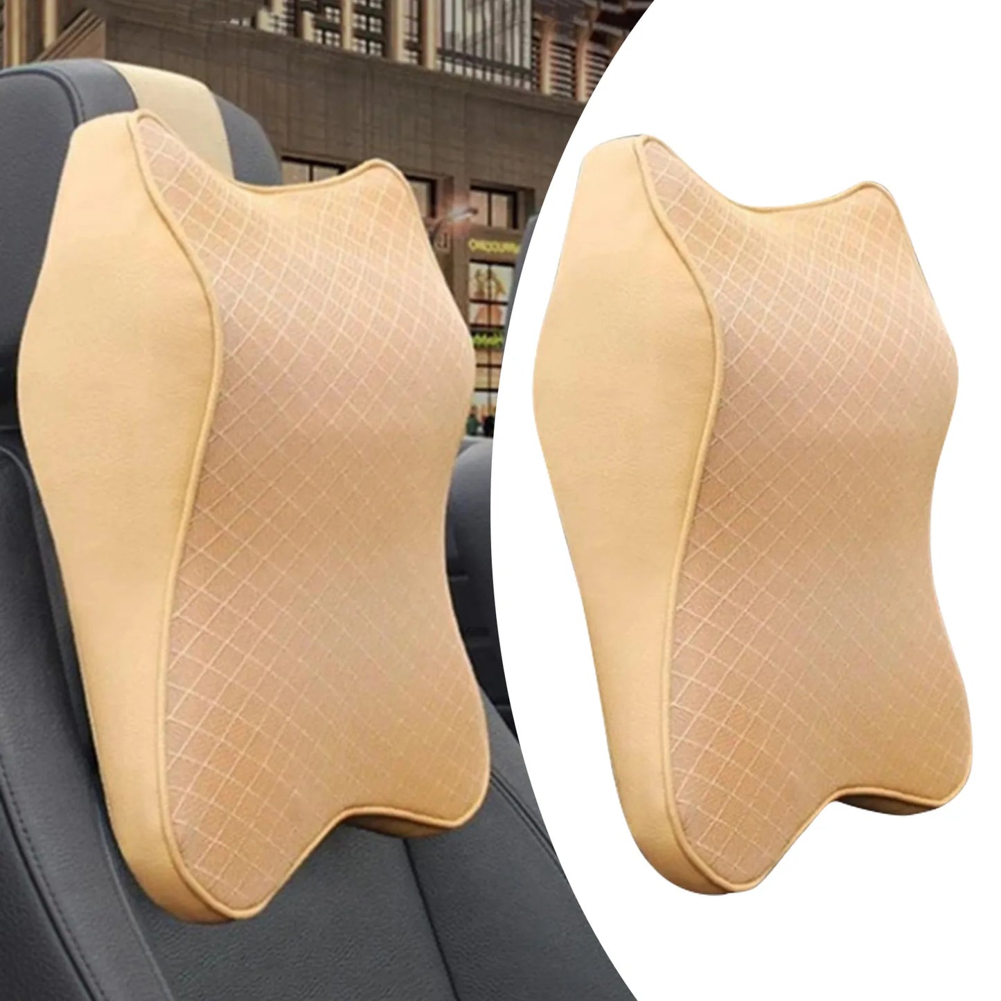 Car seat neck cushion