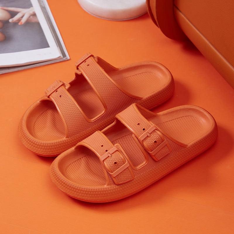 Sandales Femme BRASILERAS Antidérapantes Confortables - Chaussures Plage Piscine Urbaines Vichy