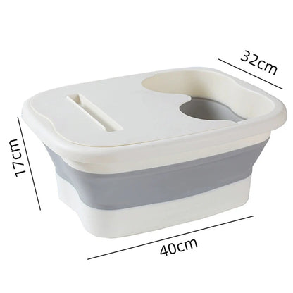 Bain de pied - Bassin pliable ergonomique pour usage à domicile et en