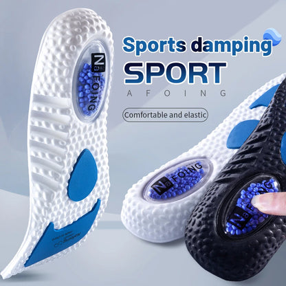 Semelles orthopédiques absorbant les chocs et respirantes