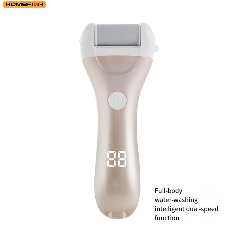 Râpe à pied électrique - Exfoliateur rechargeable avec affichage de puissan - Image 4