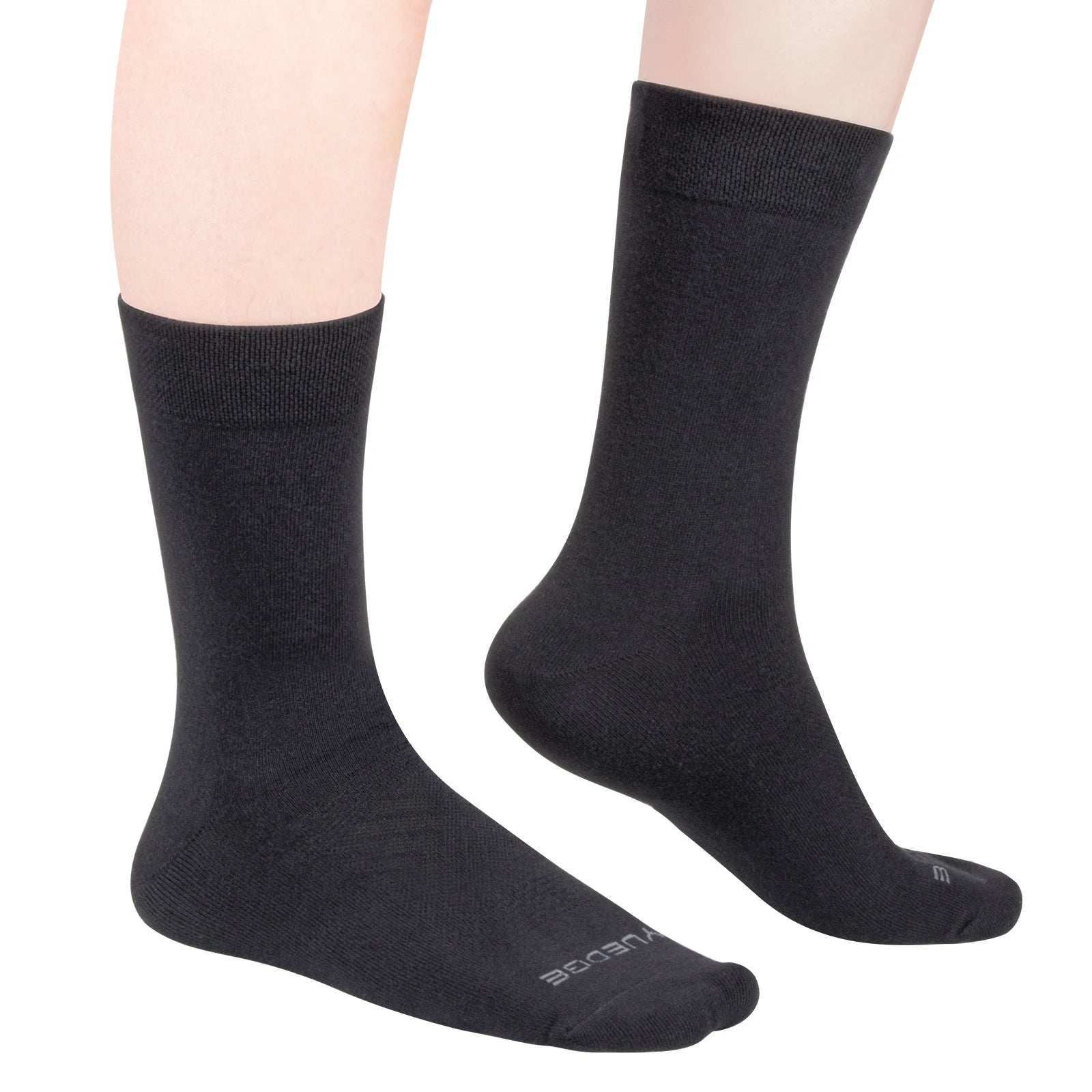 Chaussette chaussure de sécurité - Chaussettes en coton respirantes pour homme - 5 Pairs Grey / Xl 38-46