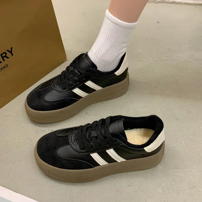 IGÉRIE™ | Baskets classiques en cuir - Confort Orthopédique