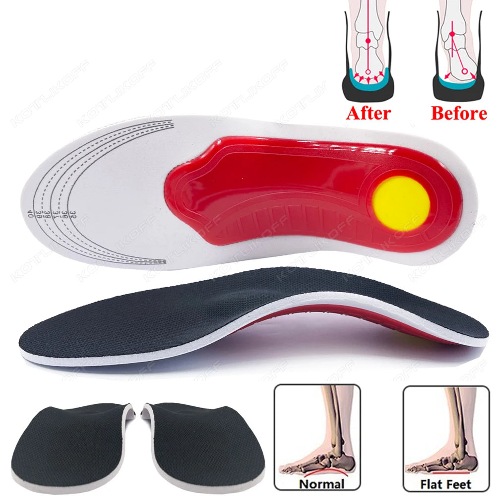 Collection Mode - Semelles orthopédiques confort pour pieds plats