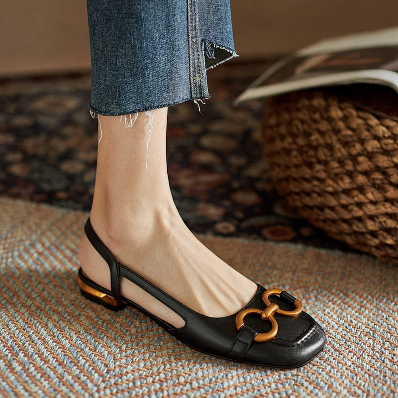 Women's Low Heel Sandals - Zenya