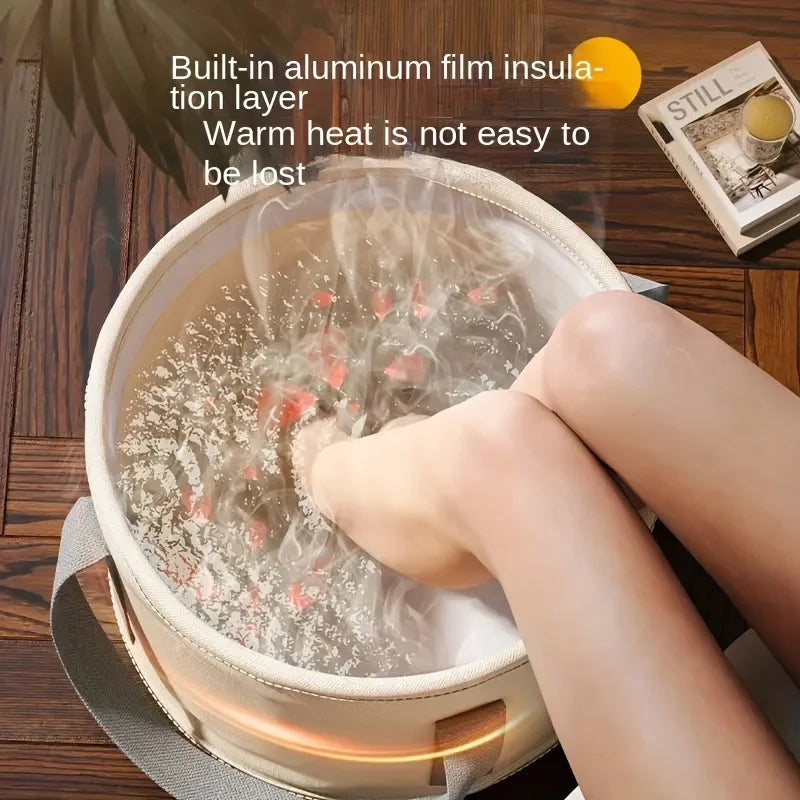 Bain de pied - Baignoire pliante avec préservation de chaleur