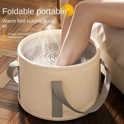 Bain de pied - Baignoire pliante avec préservation de chaleur