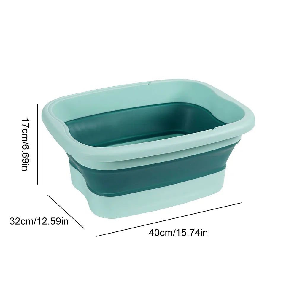Bain de pied - Bassin pliable pour un massage relaxant et soulagement des